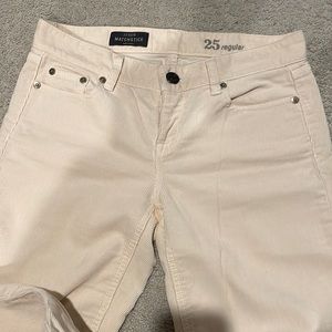 Jcrew matchstick corduroy pants
